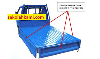 macam macam bak mobil pick up
